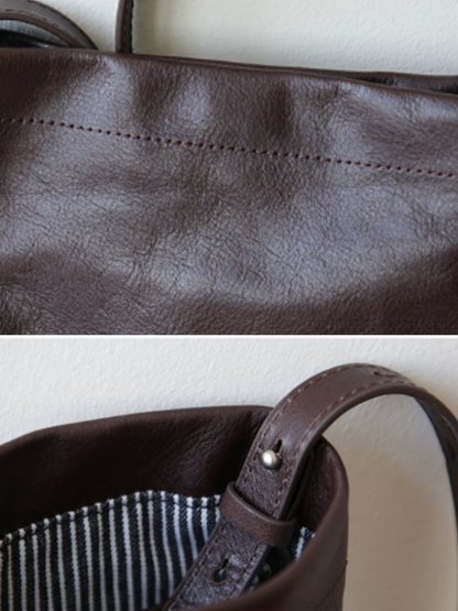 Vintage Soft Leather Shoulder Bag
