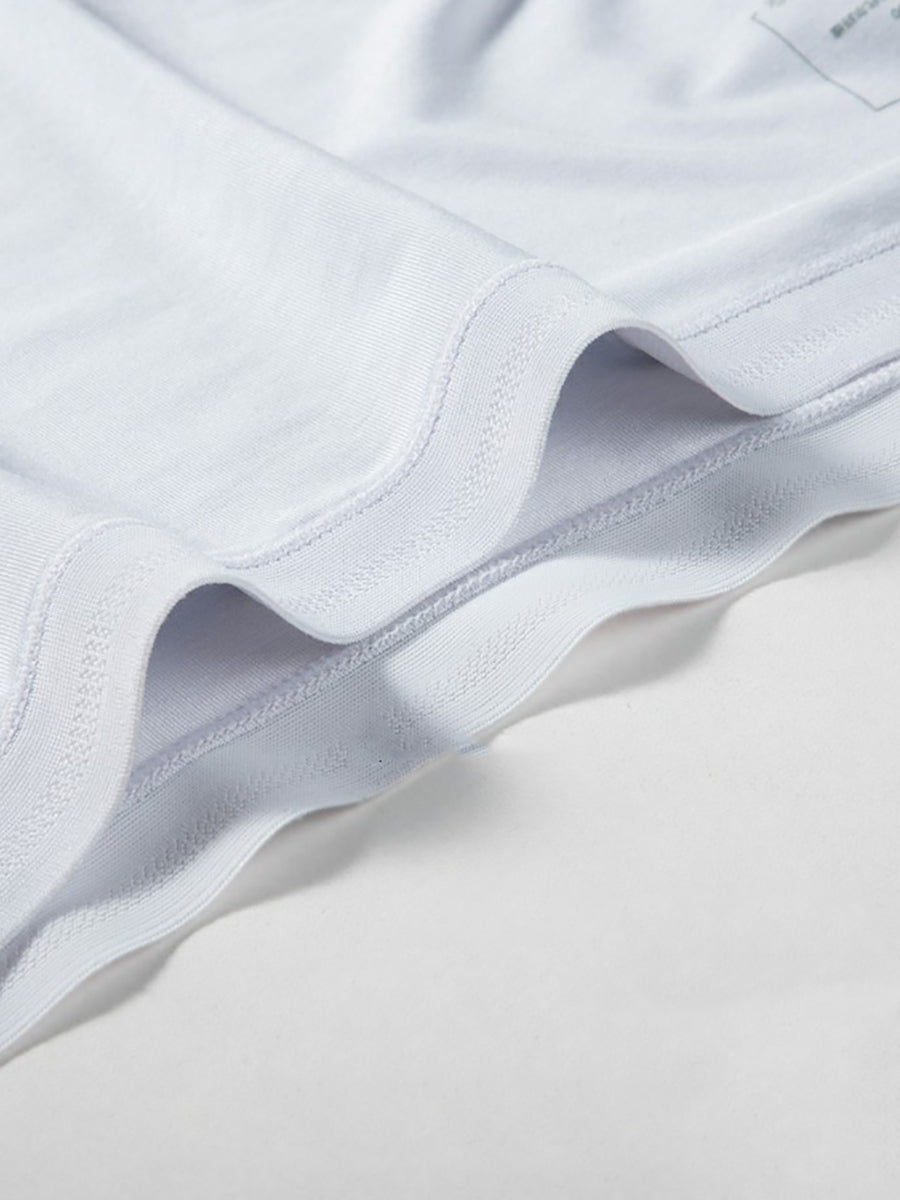 4 Pieces Summer Women Casual Pure Color Underwear