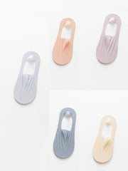 5Pairs(Blue Orange Beige Purple Grey)