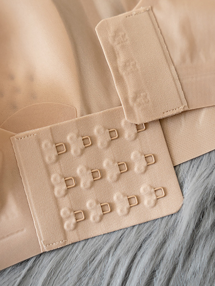 Women Summer Casual With Bra Pad Pure Color Bar