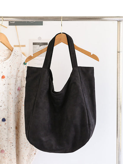 Women Casual Pure Color Flannel Bag