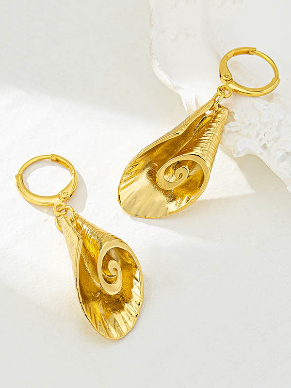 Normcore Geometric Drop Earrings