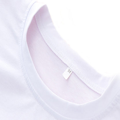 simple style popular letter printing casual t-shirt