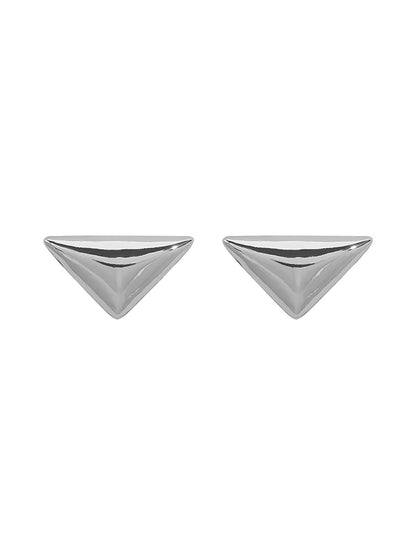 Geometric Solid Color Earrings Accessories