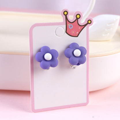 Cartoon Ear Cuffs For Kids In Colorful Plastic Featuring Fun Cartoon Style Design