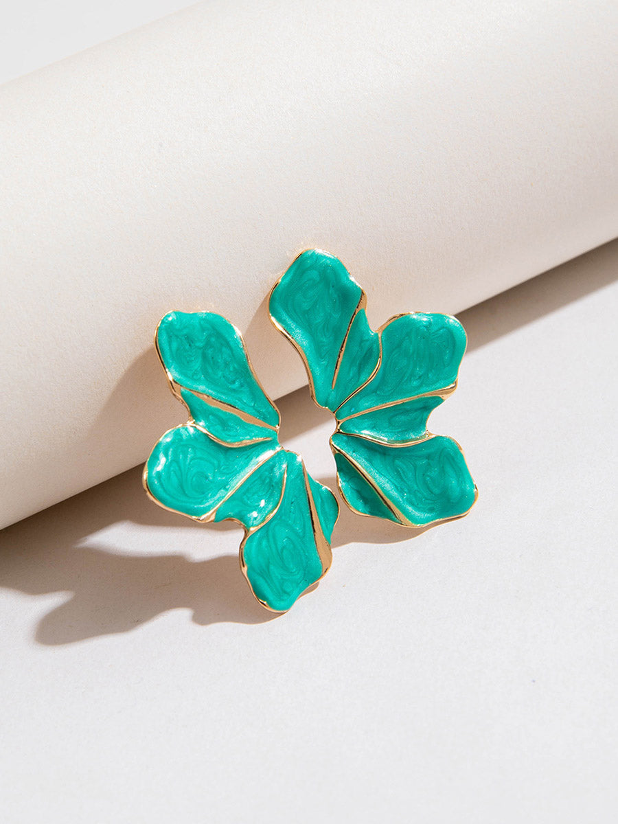 Flower Shape Earrings Accessories