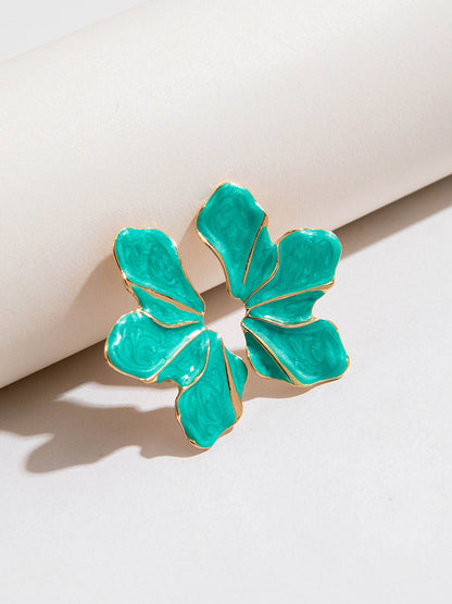 Flower Shape Earrings Accessories