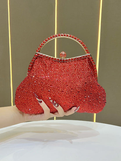 Chains Rhine Stones Evening Bags & Clutches Handbags