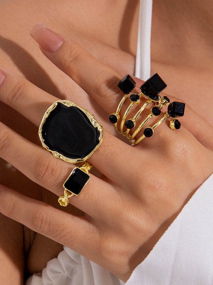 Geometric Rings Accessories