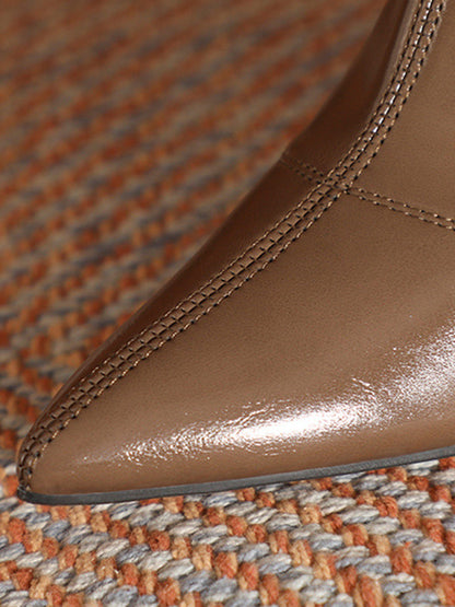 Split-Joint Boots Pumps