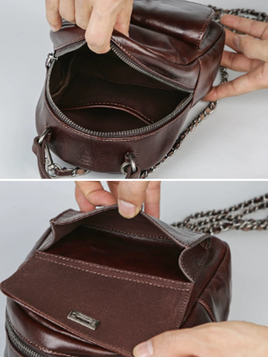 Vintage Soft Leather Shoulder Bag