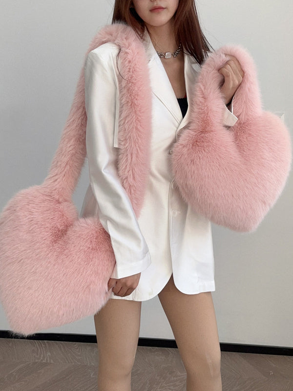 Heart Shape Split-Joint Bags Handbags