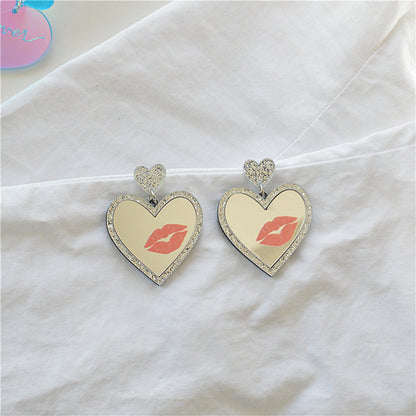Romantic Acrylic Letter For Women Featuring White K Plated Material, Perfect For Party Carving