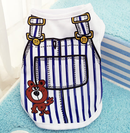 Pet Clothing Made Of Polyester For Spring And Summer, Perfect For Dogs