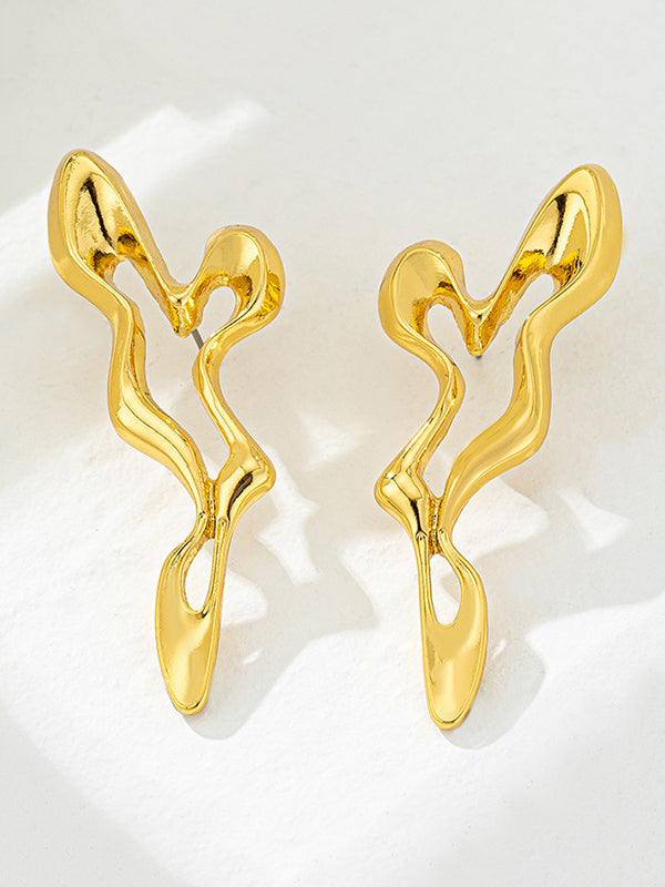 Geometric Drop Earrings