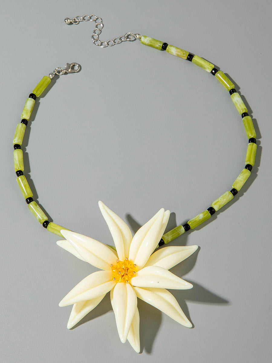 Flower Shape Necklaces Accessories