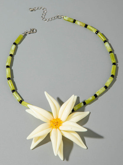 Flower Shape Necklaces Accessories