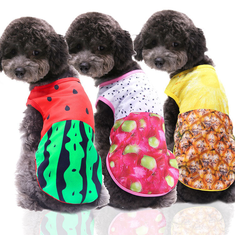 Pet Clothing Made Of Polyester For Spring And Summer, Perfect For Dogs