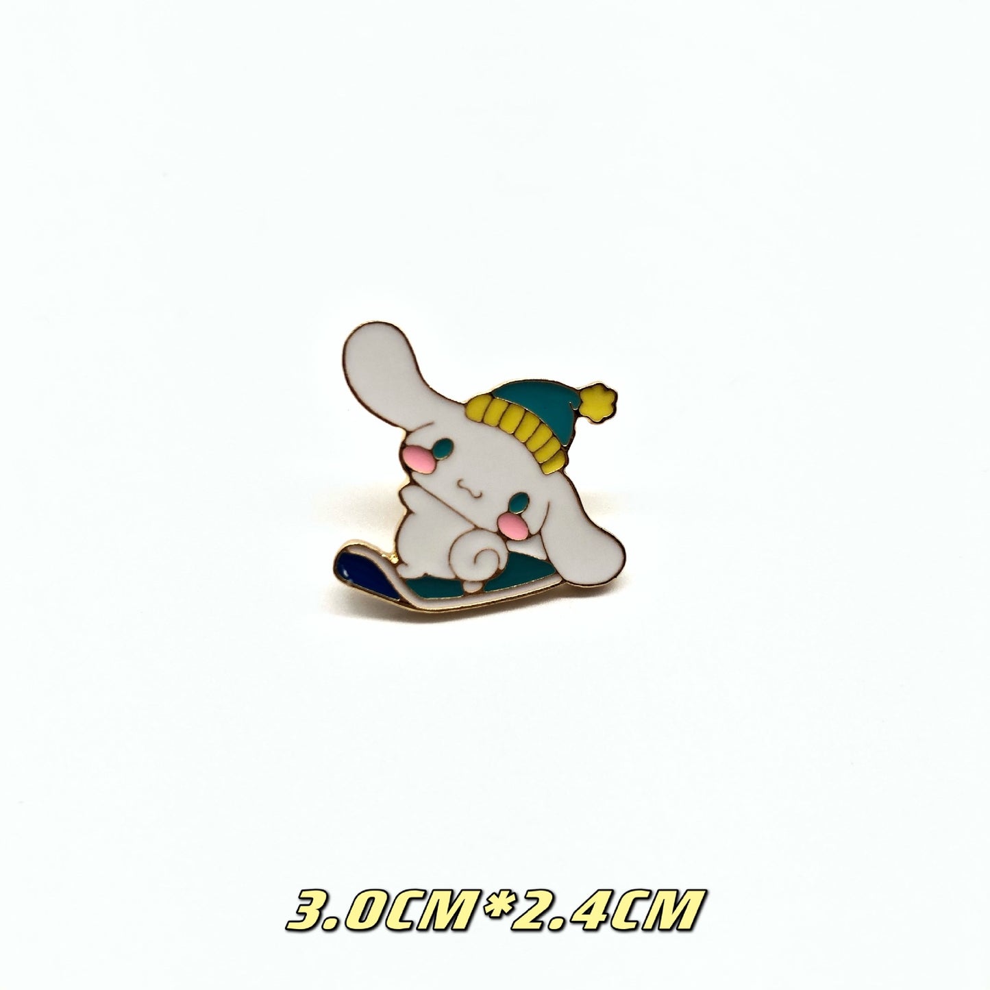AJ Sneakers Metal Badge Trendy Gift Collaboration Badge Bag Decoration Geometric Alloy Badge