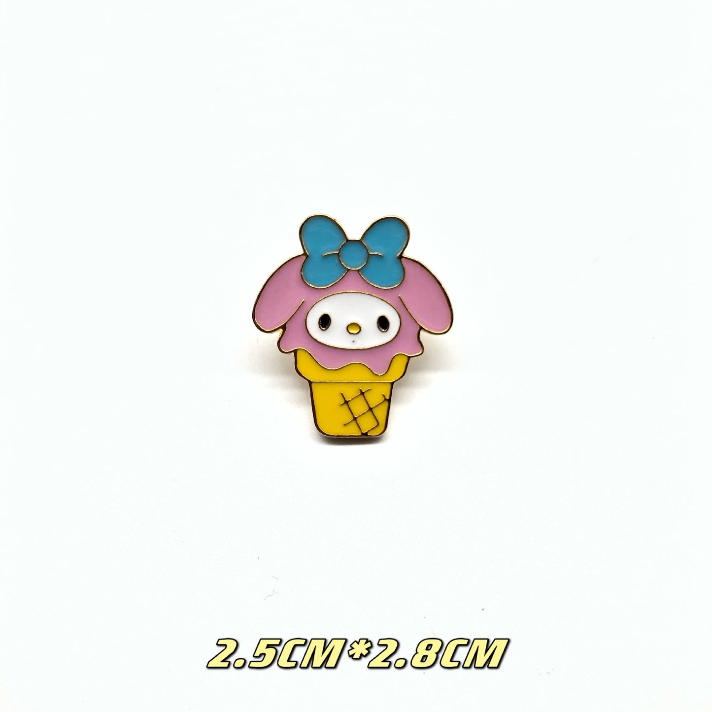 AJ Sneakers Metal Badge Trendy Gift Collaboration Badge Bag Decoration Geometric Alloy Badge