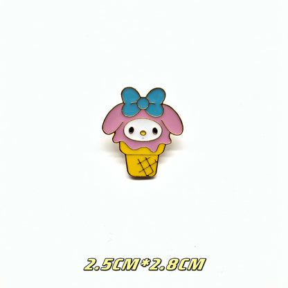 AJ Sneakers Metal Badge Trendy Gift Collaboration Badge Bag Decoration Geometric Alloy Badge