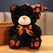 Orange Bow Black Bear