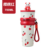 Panda Plush Toy - Red