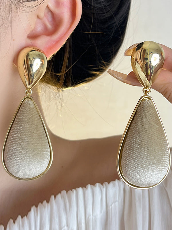 Geometric Drop Earrings