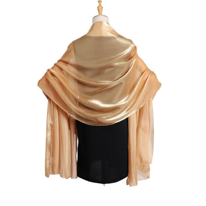 Elegant Organza Kerchief Silk Scarf Featuring Lightweight And Sheer Fabric For Stylish Accessories