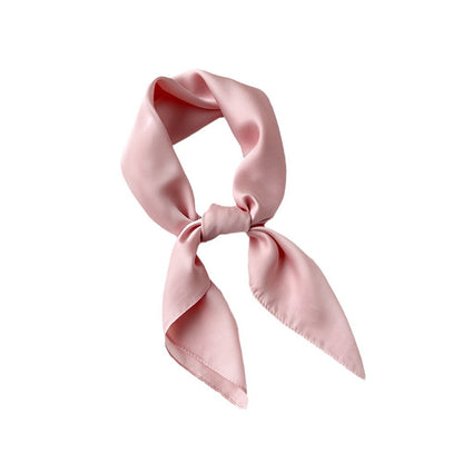 Lilac Silk Scarf For Summer, Elegant And Lightweight Accessory
