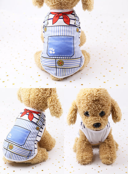 Pet Clothing Made Of Polyester For Spring And Summer, Perfect For Dogs