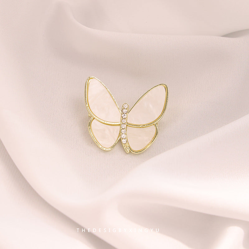 Dragonfly Brooch Pin In Zinc Alloy, Elegant Jewelry Accessory For New Year Celebrations