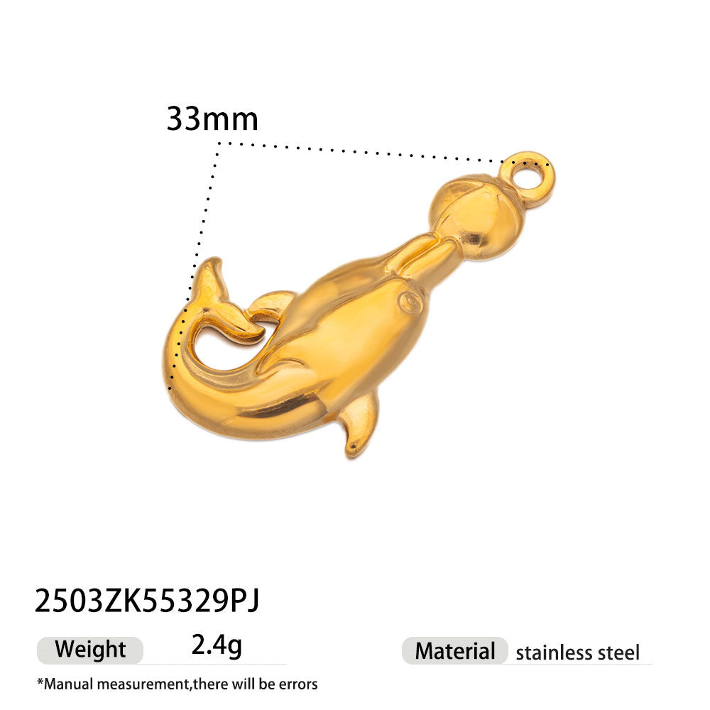 Ocean Love Charms Jewelry Accessories Made Of Durable Titanium Steel