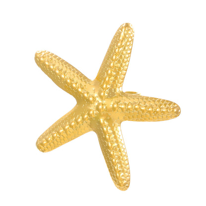 Ocean Pattern Open Ring In Steel Color, Marine Style, 1 Piece
