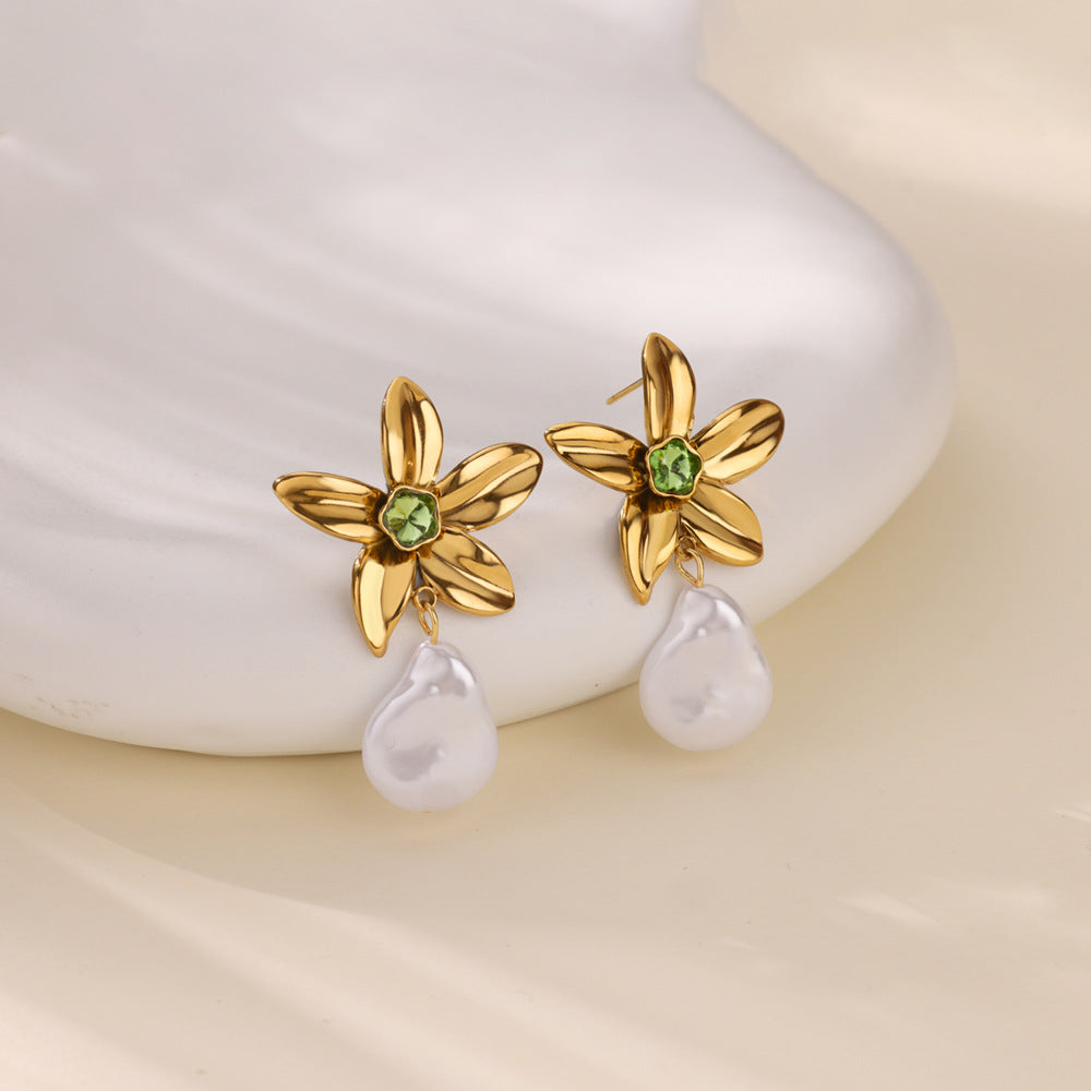 Bow Knot Ring For Women In 18K Real Gold Plated Featuring Zircon Inlay And Durable 304 Stainless Steel