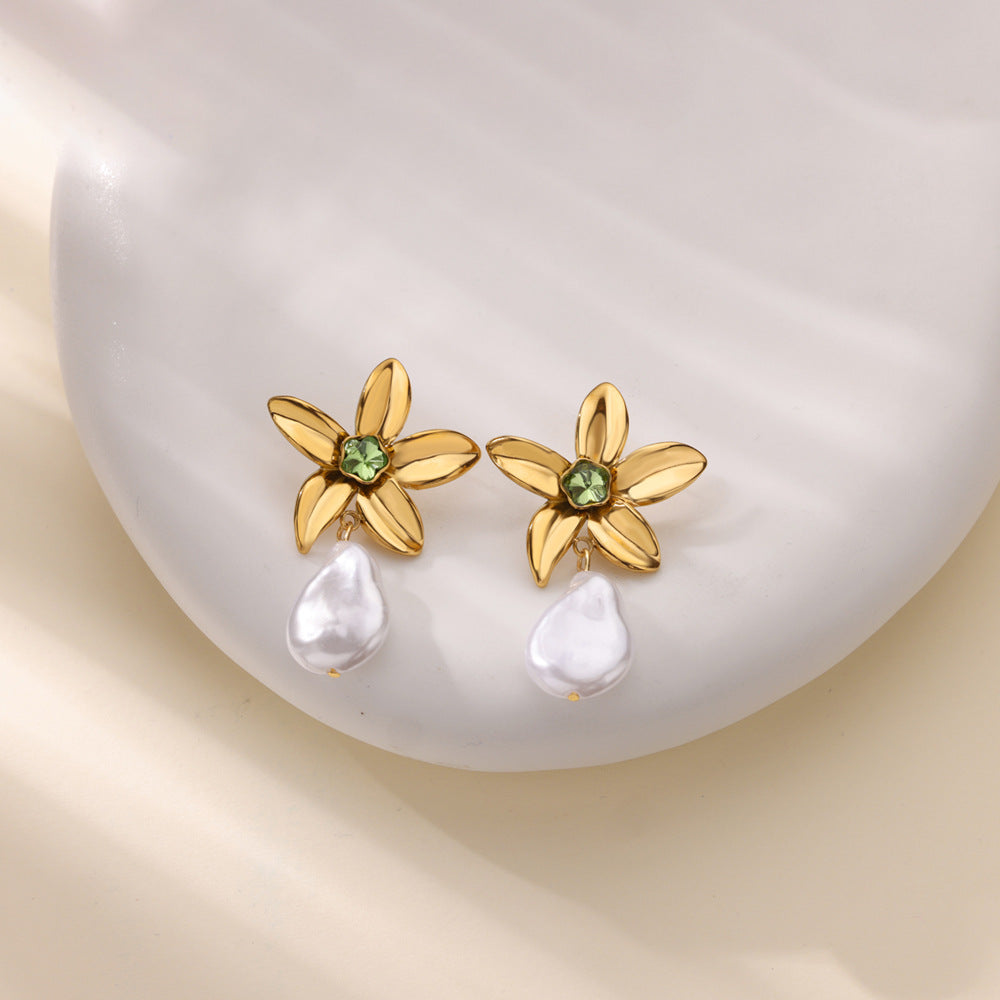 Bow Knot Ring For Women In 18K Real Gold Plated Featuring Zircon Inlay And Durable 304 Stainless Steel