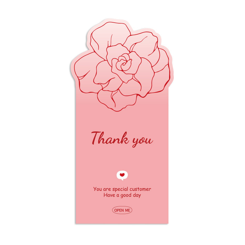 1 Piece Paper Flowers Featuring Love Charms, Perfect For Cards And Decorations