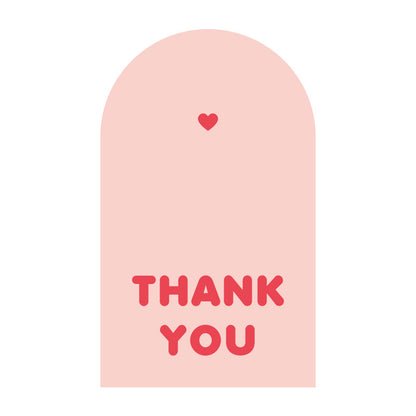 Rectangle Paper Sticker Featuring Love Charms Design, 1 Piece For Creative Stationery Use