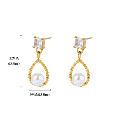 Bow Knot Ring For Women In 18K Real Gold Plated Featuring Zircon Inlay And Durable 304 Stainless Steel