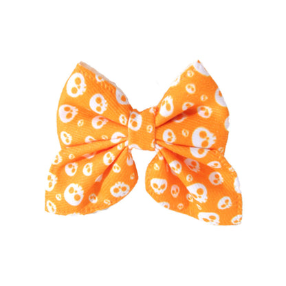 Halloween Pattern Cloth Hairpin For Kids, Festive Hair Accessory Perfect For Halloween
