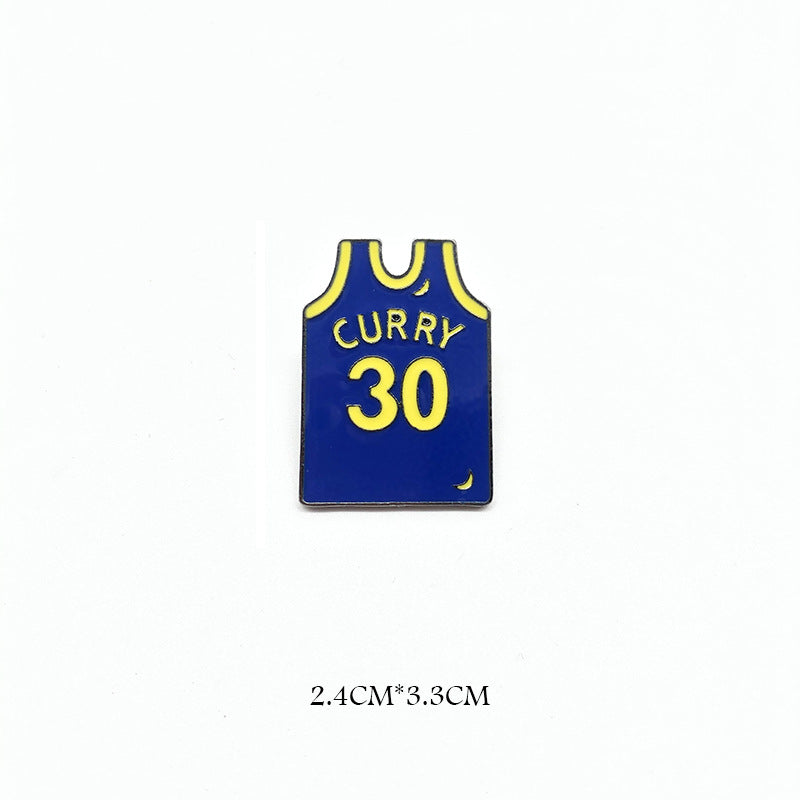 Basketball Pin Brooches In Zinc Alloy Featuring Sports Design Accessories