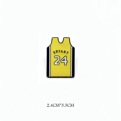 Basketball Pin Brooches In Zinc Alloy Featuring Sports Design Accessories