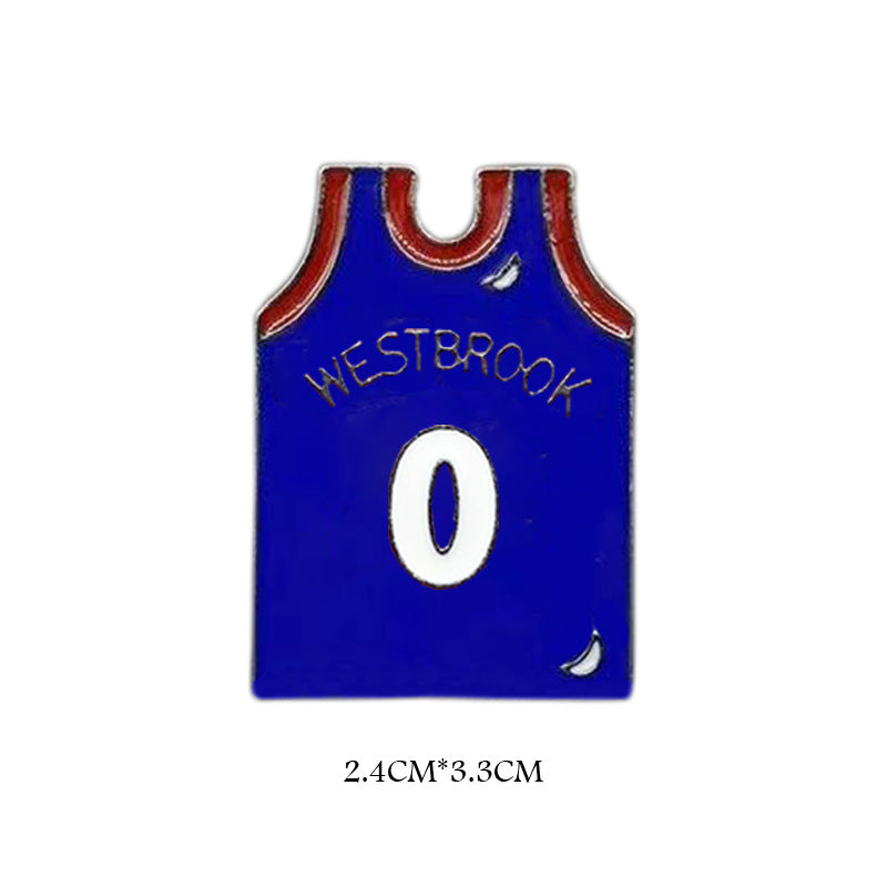 Basketball Pin Brooches In Zinc Alloy Featuring Sports Design Accessories