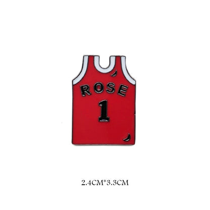 Basketball Pin Brooches In Zinc Alloy Featuring Sports Design Accessories