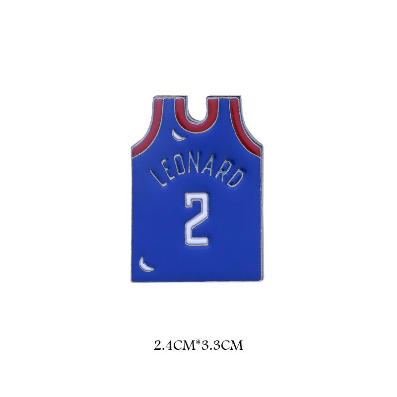 Basketball Pin Brooches In Zinc Alloy Featuring Sports Design Accessories