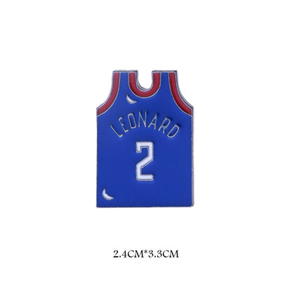 Basketball Pin Brooches In Zinc Alloy Featuring Sports Design Accessories