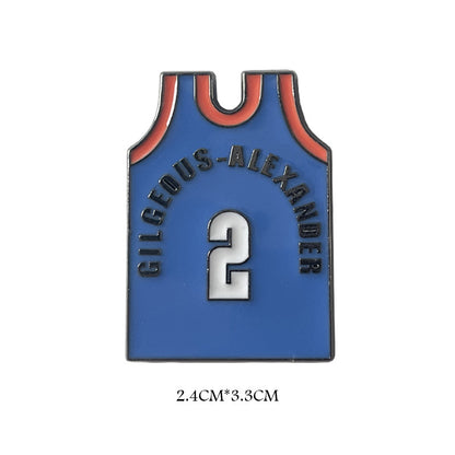 Basketball Pin Brooches In Zinc Alloy Featuring Sports Design Accessories