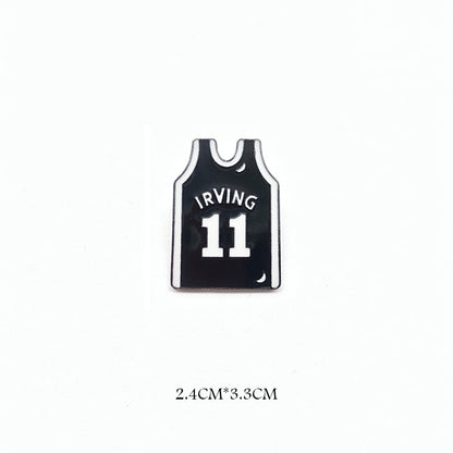 Basketball Pin Brooches In Zinc Alloy Featuring Sports Design Accessories