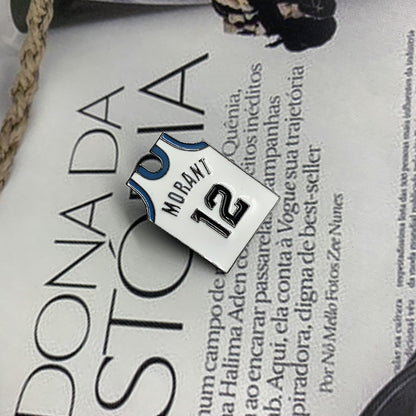 Basketball Pin Brooches In Zinc Alloy Featuring Sports Design Accessories