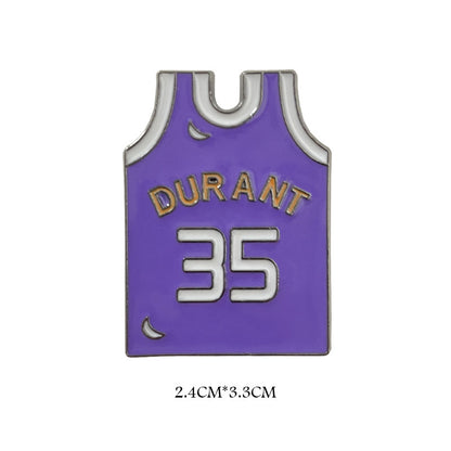 Basketball Pin Brooches In Zinc Alloy Featuring Sports Design Accessories